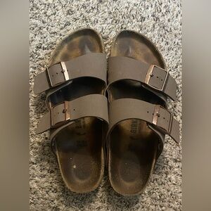 Birkenstock Brown Sandals with Buckles